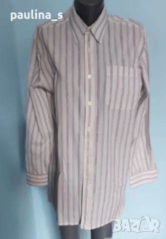 Два различни броя / Мъжка памучна маркова риза "Pieces" и "Men 98" , снимка 11 - Ризи - 32589281