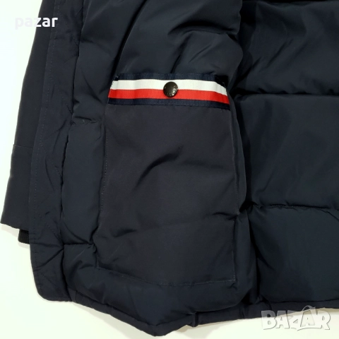 Tommy Hilfiger Hampton Parka Оригинално Зимно Пухено Яке Като Ново L, снимка 11 - Якета - 52843056