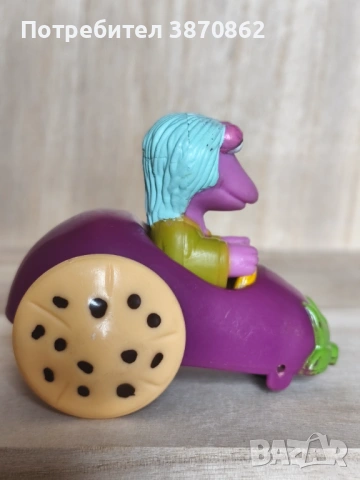 1988 McDonald’s Happy Meal Toy Mokey Fraggle Rock Veggie Car, снимка 2 - Колекции - 53146272