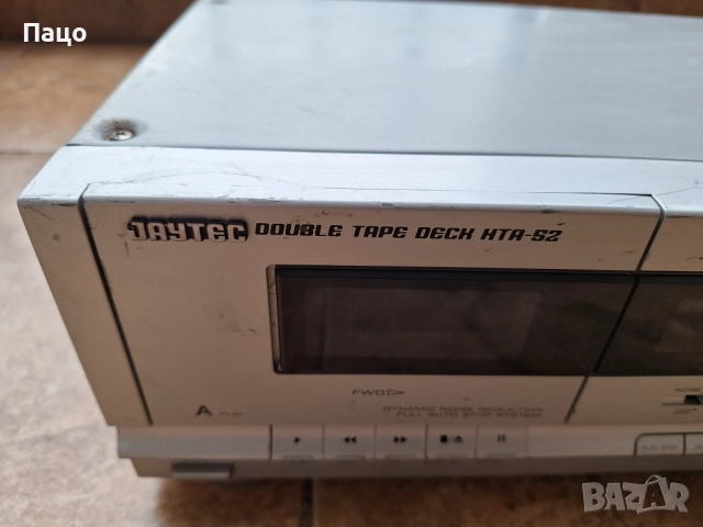 JAYTEC DOUBLE TAPE DECK HTA 52, снимка 2 - Декове - 52743209