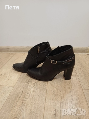 естествена кожа , снимка 3 - Дамски боти - 52596106