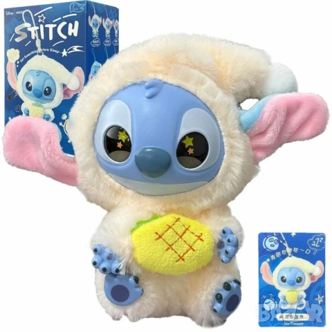 Сладка изненада с Miniso Stitch в пижама – колекционерска фигурка 15 см, снимка 5 - Плюшени играчки - 51062787