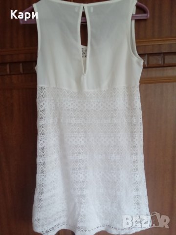 Бяла рокля , снимка 3 - Рокли - 32948811