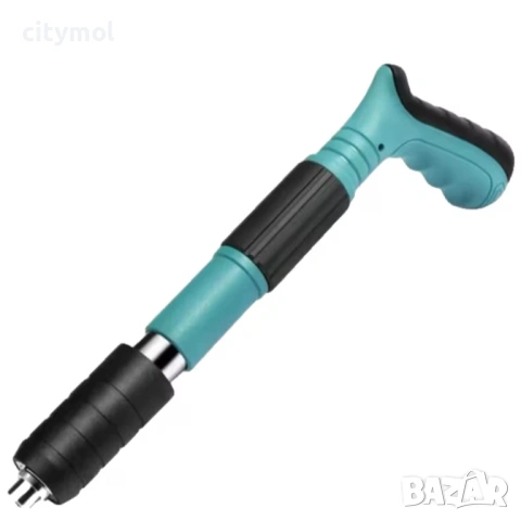 Пистолет за забиване на пирони, с включени 50 пирона за дърво, бетон и метал, снимка 4 - Други инструменти - 53336299