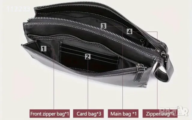 Мъжка чантичка-клъч, снимка 5 - Чанти - 49774098