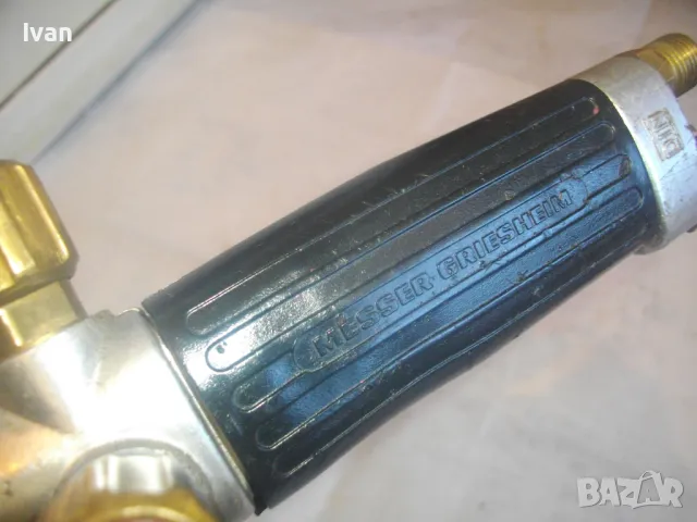 ОКСИЖЕНЕН РЕЗАК РЕЗАЧ MESSER GRIESHEIM STARLET 1201 Професионален Нидерландски с 4 въртока тритръбен, снимка 6 - Други инструменти - 47939077