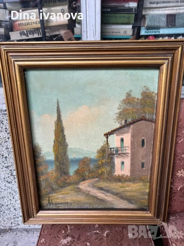 картина с маслени бои , снимка 3 - Картини - 50825050