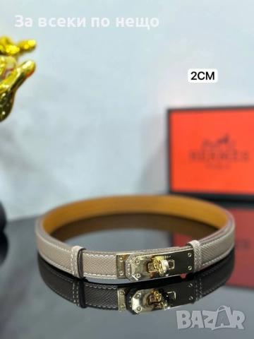 Hermes Унисекс Колан Естествена Кожа🔝Мъжки Колан Хермес🔝Дамски Колан Хермес - 7 Цвята Код E1101, снимка 2 - Колани - 52487492