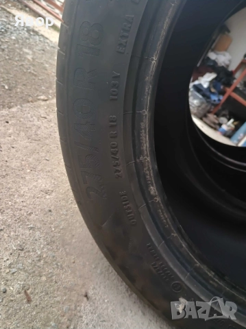 Летни гуми continental 245 45 18 и 275 40 18 спорт пакет., снимка 5 - Гуми и джанти - 52580613