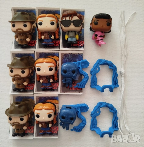 Kinder Joy Stranger things фигурки