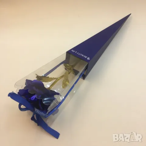 Преспапие Love и златна роза, снимка 4 - Други стоки за дома - 50382474