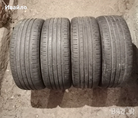 Продавам 4 броя Летни Гуми 205.55.16 на 1 сезон дот 2021 Контентал 