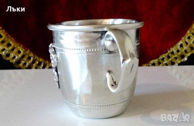 Чаша от калай с корона,кралски герб. , снимка 3 - Антикварни и старинни предмети - 40147258