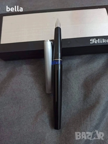 Писалака Pelikan 21 Silvexa Germanyв запазен вид писец-бяло злато 585 -14 карата ., снимка 7 - Антикварни и старинни предмети - 53523029