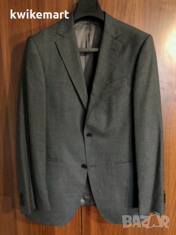 Официален мъжки костюм - сако и панталон от висококачествен плат, снимка 5 - Костюми - 35037471