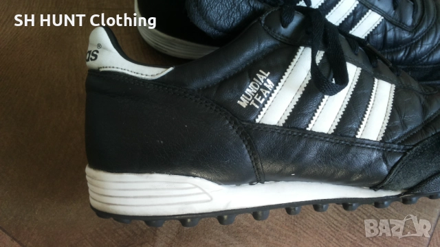 Adidas MUNDIAL TEAM Размер EUR 47 1/3 / UK 12 стоножки естествена кожа 122-14-S, снимка 4 - Футбол - 52227624