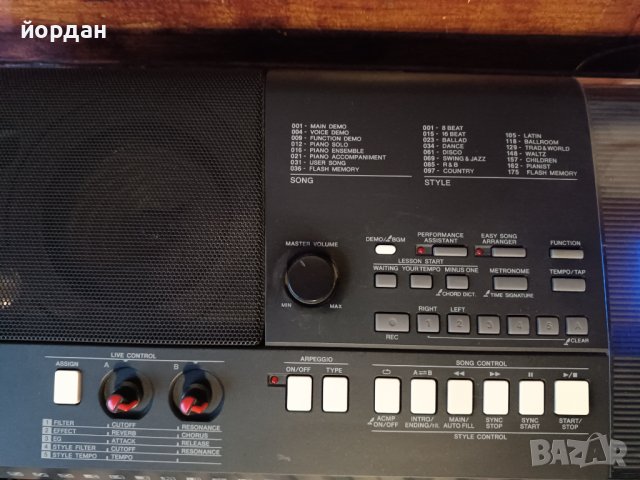 Синтезатор Yamaha PSR E423, снимка 6 - Синтезатори - 43329682