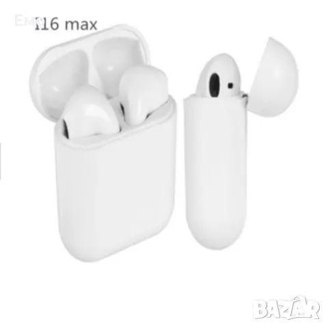 Безжични слушалки с управление на всички функции чрез докосване i16 Max TWS EP40, снимка 3 - Bluetooth слушалки - 47831009