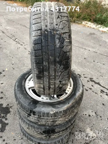 Двойни алуминиеви джанти с Гуми Run Flat за Ауди Алрод с размер 225/60 R 17