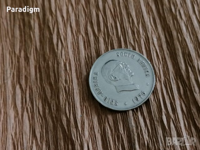 Монета - Южна Африка - 20 цента | 1976г., снимка 2 - Нумизматика и бонистика - 27740872