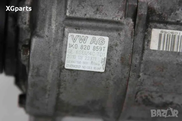 Компресор климатик за Volkswagen Golf 6 1.4tsi 122 к.с. (2008-2013) 1K0820859T, снимка 2 - Части - 47360543