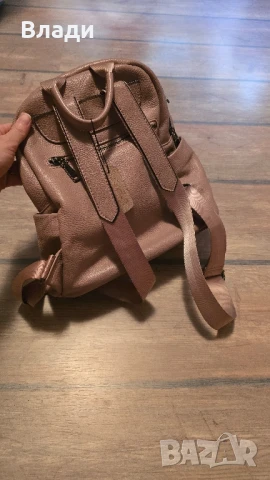 Дамска раница и боти от естествена кожа!, снимка 3 - Чанти - 50939457