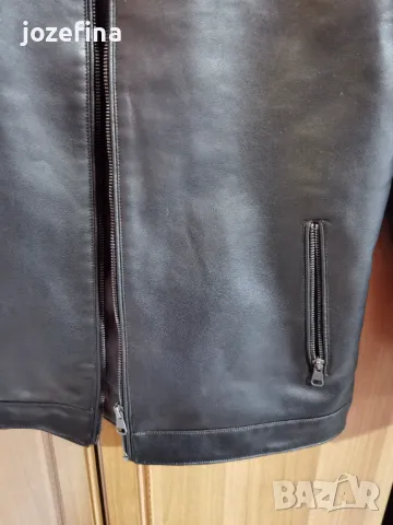 Мъжко кожено яке XSIDE- ново, снимка 9 - Якета - 49326092