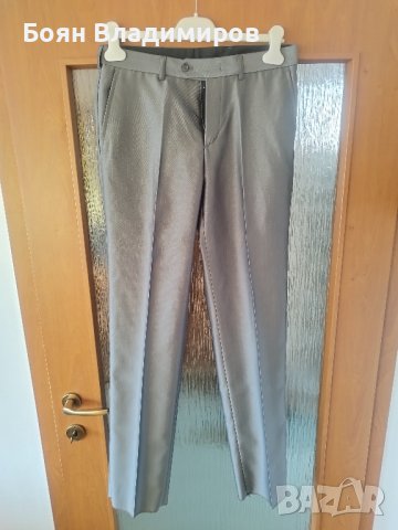 Официален мъжки панталон р-р S, талия 38см., нов, снимка 1 - Панталони - 43788952