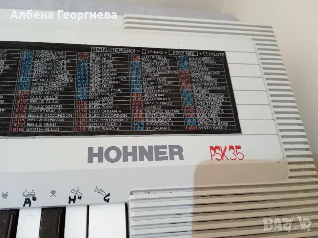 Синтезатор  HOHNER PSK 35, снимка 3 - Синтезатори - 47969607