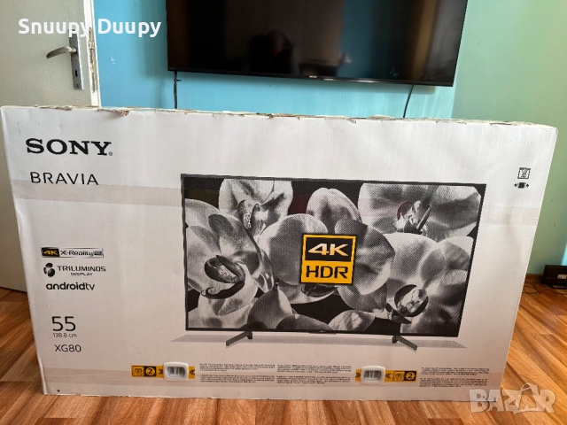 Телевизор Sony XG 80 55" 4K HDR Triluminos, снимка 3 - Телевизори - 52955972