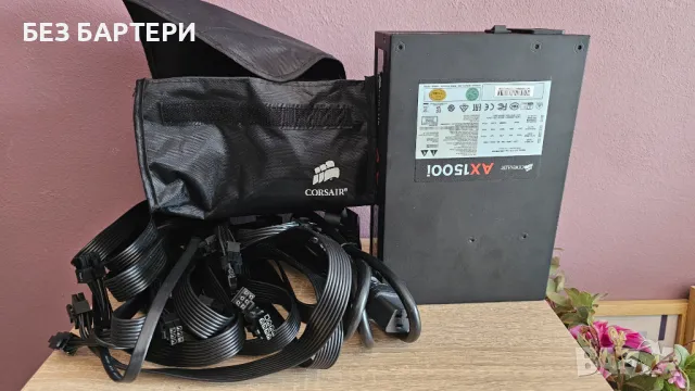 Corsair AX1500i 1500W PSU Захранване, снимка 6 - Захранвания и кутии - 47572104