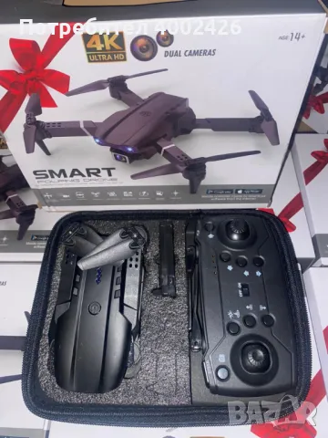Дрон E99 дрон с две HD камери НОВ дрон!, снимка 3 - Дронове и аксесоари - 45147594