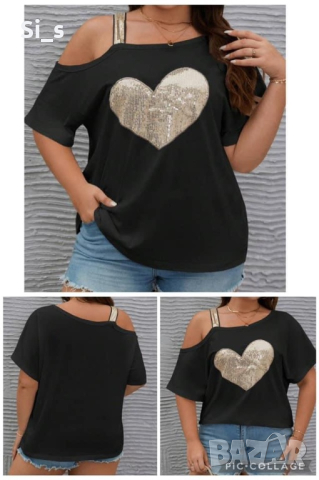 Модерни дамски блузки, снимка 5 - Тениски - 44846706