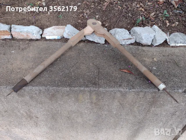 Ретро голям пергел, снимка 5 - Антикварни и старинни предмети - 47557499