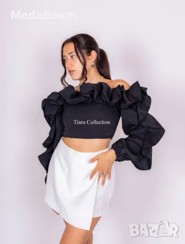 Дамска бяла пола , снимка 4 - Поли - 48077139