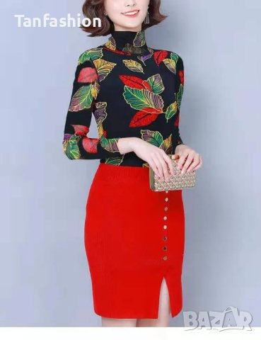 уникална дамска блуза, снимка 2 - Блузи с дълъг ръкав и пуловери - 42940986