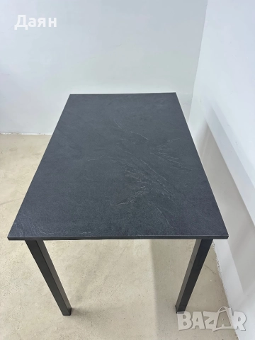 Разтегателна трапезна маса HOMCOM за 4-6 души , снимка 3 - Маси - 52570921