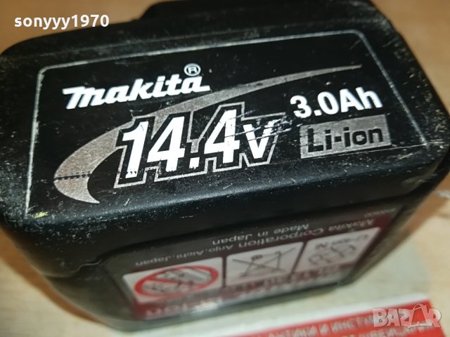 makita bl1430 14.4li-ion 3.0ah-made in japan-внос england 0105211802, снимка 14 - Винтоверти - 32736748