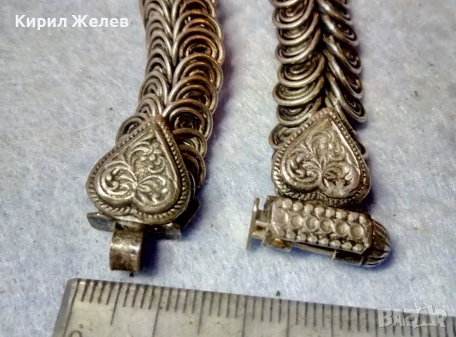 ВЪЗРОЖДЕНСКА СРЕБЪРНА ГРИВНА УНИКАТ - Миниатюра На СРЕБЪРНИ ПАФТИ с КОЛАН ВИСОКА ПРОБА СРЕБРО 48794, снимка 11 - Антикварни и старинни предмети - 48485697