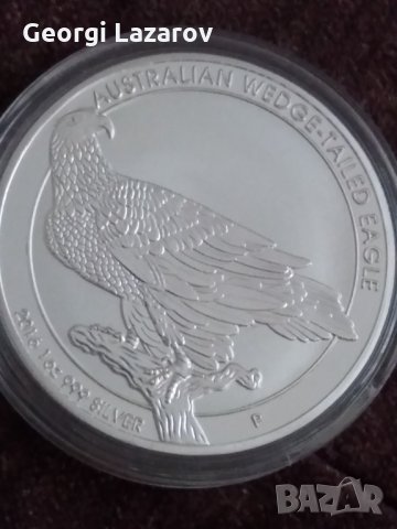 орел от Австралия, снимка 2 - Нумизматика и бонистика - 33273220