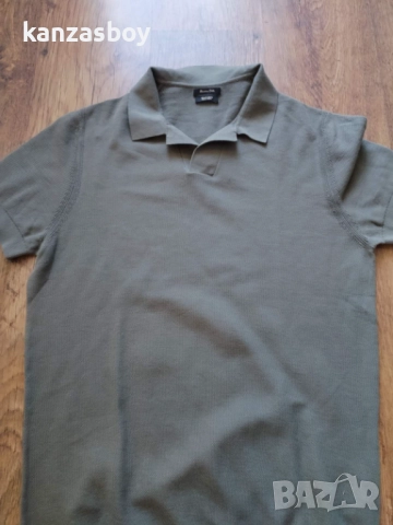 massimo dutti - страхотна мъжка тениска КАТО НОВА L, снимка 4 - Тениски - 51737399