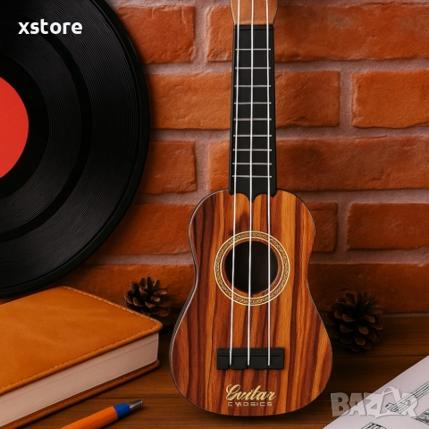 Детска механична китара – Реалистичен дизайн за музикални игри, снимка 5 - Други - 52796489