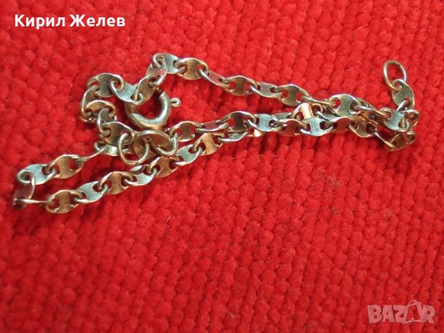 ИЗИСКАНА ВИНТИДЖ АРТ ПЛЕТКА СРЕБЪРНА ГРИВНА СРЕБРО 925 ПРОБА ПОДХОДЯЩА и За ГЛЕЗЕН 25287, снимка 5 - Гривни - 40487711