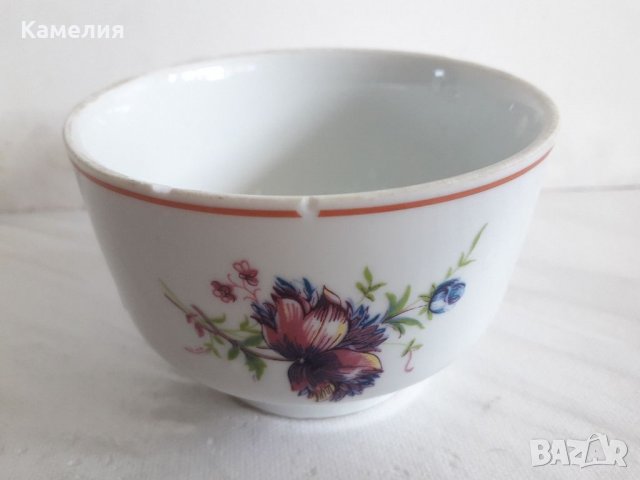 Българска порцеланова купа , снимка 1