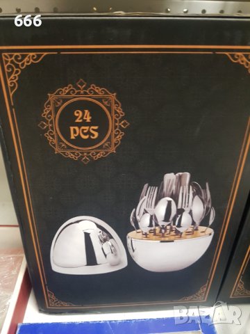 Прибори за хранене 24 бр, снимка 2 - Прибори за хранене, готвене и сервиране - 43261410