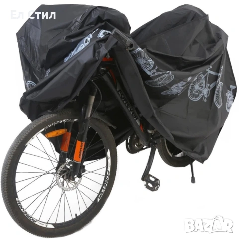 Целогодишно водоустойчиво и UV покривало за велосипед, мотоциклет и скутер – 100x210 см, снимка 10 - Други стоки за дома - 53567371