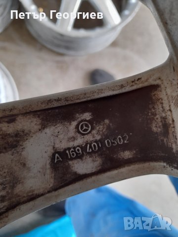 Оригинални Алуминиеви Джанти  Мерцедес -17ски  А.В класа, снимка 7 - Гуми и джанти - 40819159