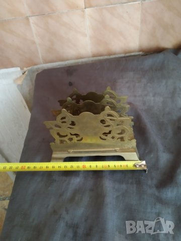 бароков салфетник,поставка за писма , снимка 4 - Антикварни и старинни предмети - 37411923
