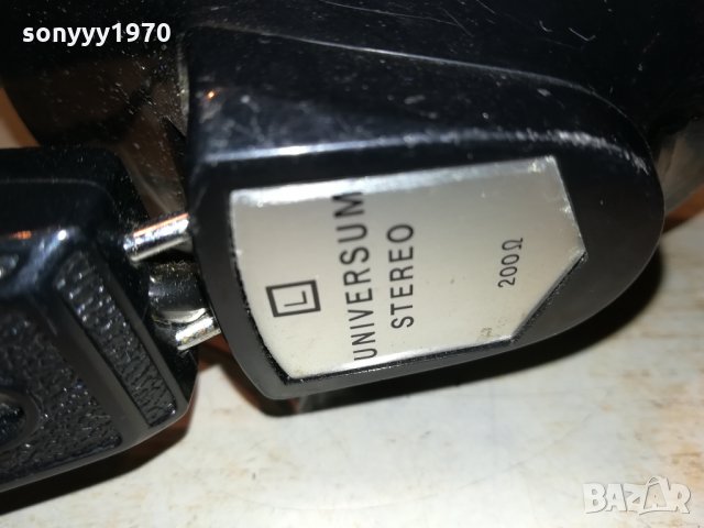 UNIVERSUM STEREO 200 OHM ВНОС GERMANY 0901222014, снимка 8 - Слушалки и портативни колонки - 35382135