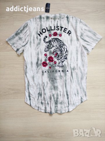 Мъжка тениска Hollister размер XL, снимка 3 - Тениски - 43450860